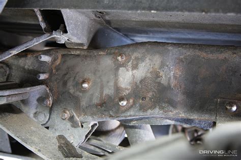 rust busting truck frame repair